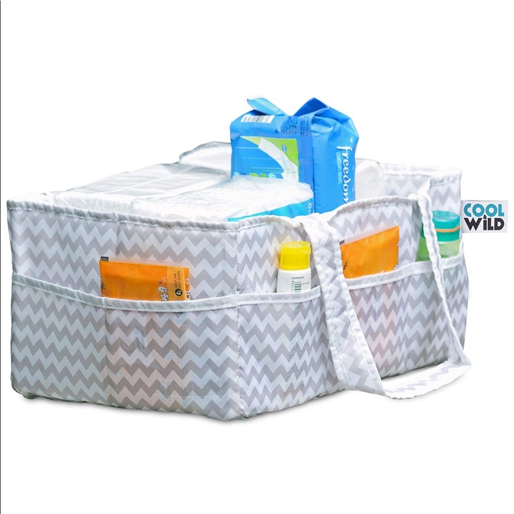 Large diaper bag organizer